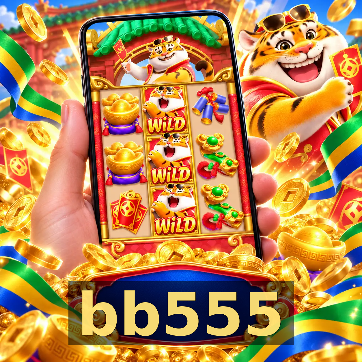 Comparação app mobile e versão web bb555